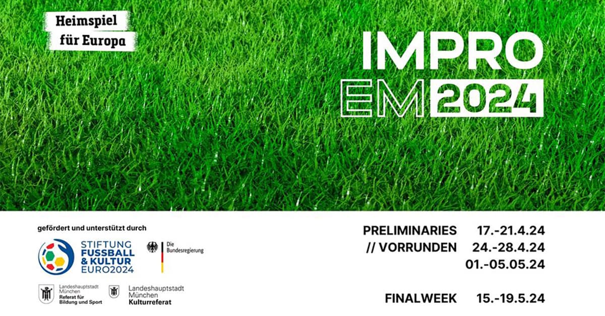 ImproEM 2024 - European Championship in Improvised Theater poster