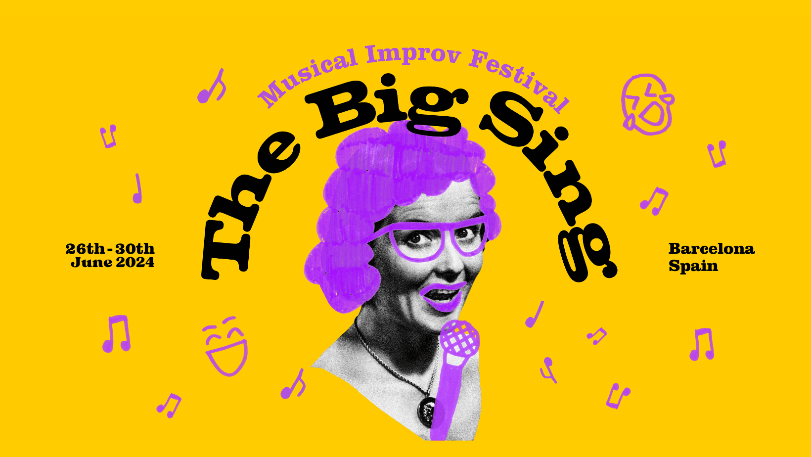 The Big Sing Musical Improv Festival poster