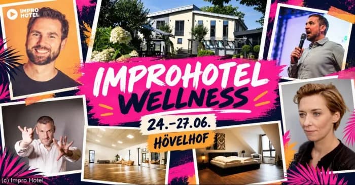 ImproHotel Juni 2027 im Teutoburger Wald (Vollpension) poster