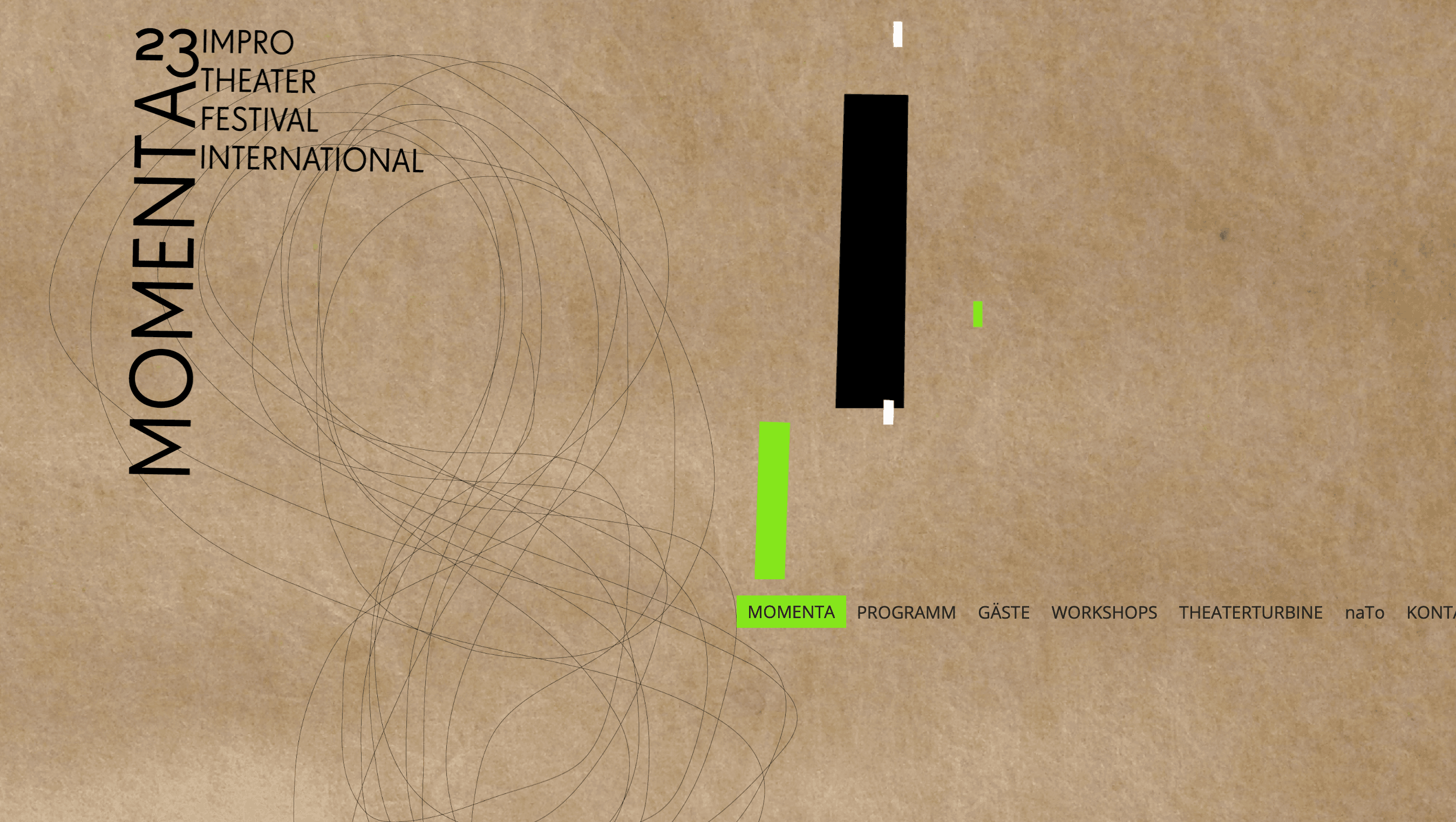 MOMENTA - Impro Theater Festival International poster