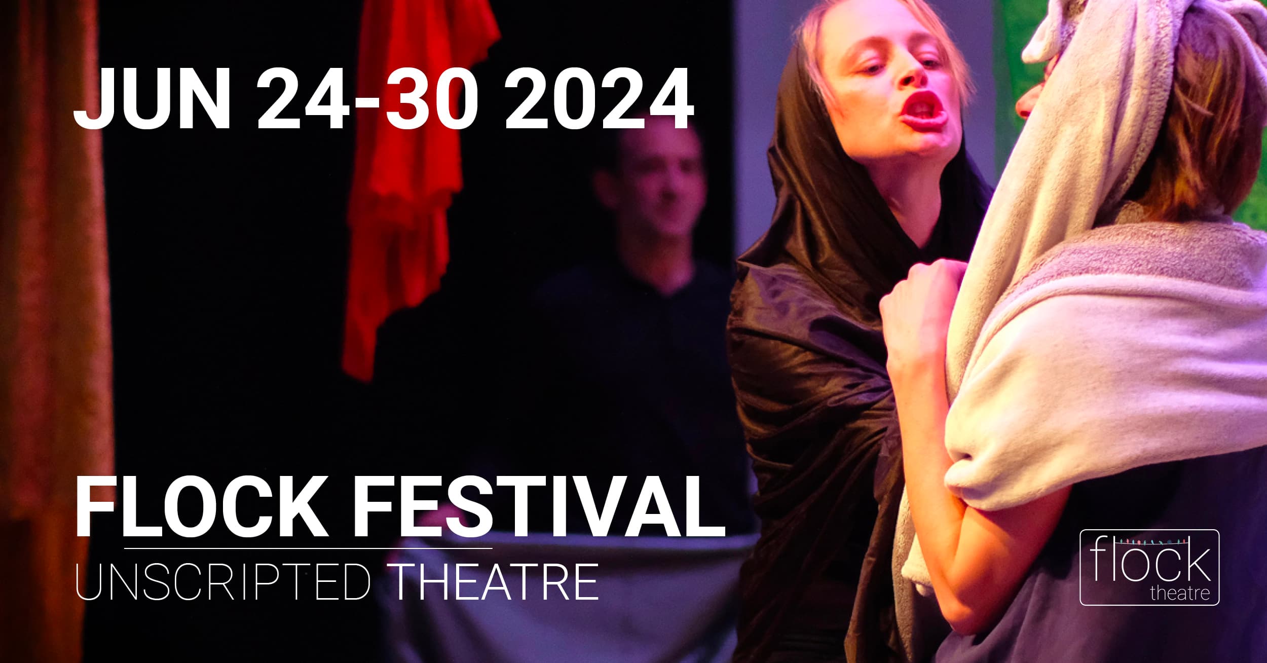 Flock Festival poster