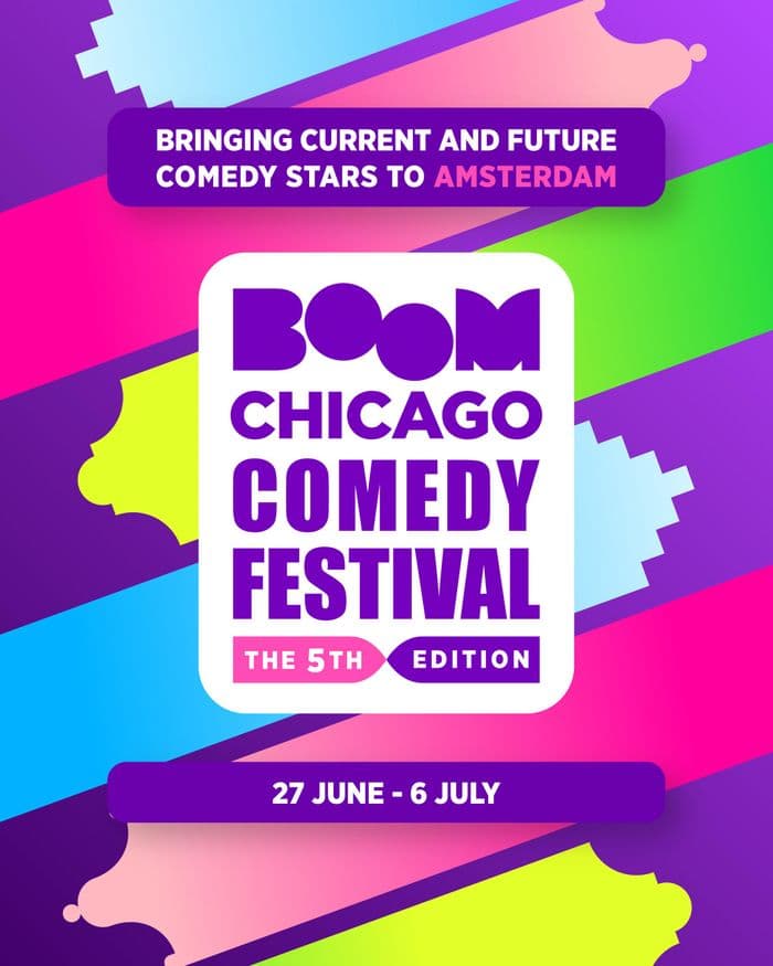 Boom Chicago Comedy Festival 2025 poster