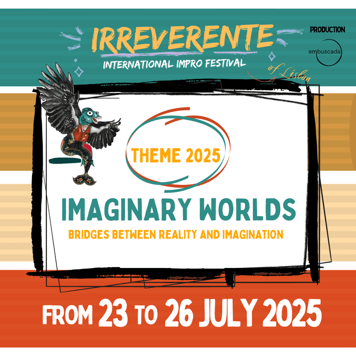 Irreverente - International Impro Festival of Lisbon poster