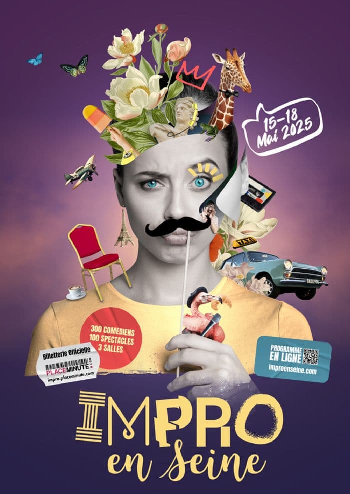 Impro en Seine poster