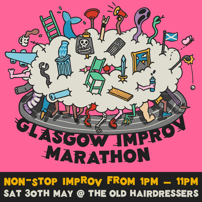 Glasgow Improv Marathon poster