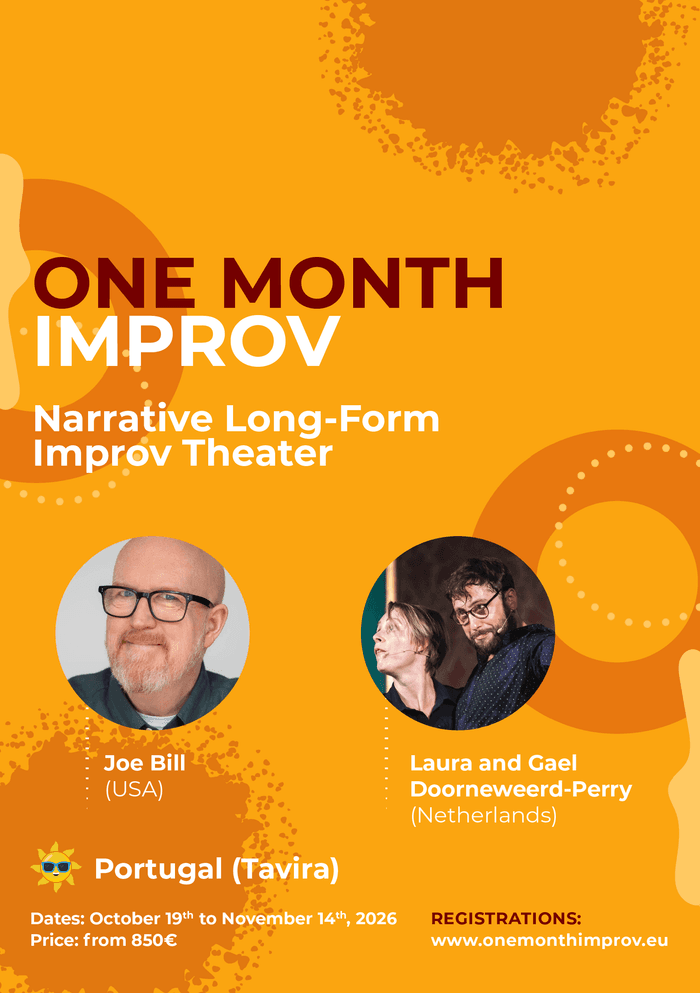 One Month Improv poster