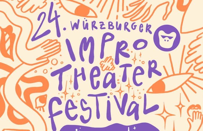 24. Würzburger Improtheaterfestival poster