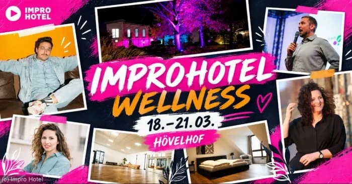 ImproHotel Wellness März 2027 im Teutoburger Wald (Vollpension) poster